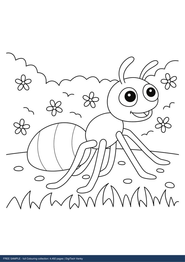 Colouring Worksheets sample page 1